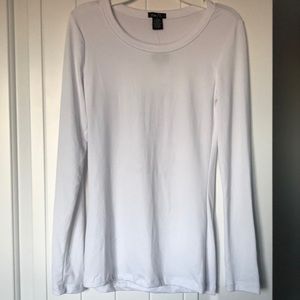 Rue21 Top Women's‎ Size Small White Long Sleeve Crewneck NWT